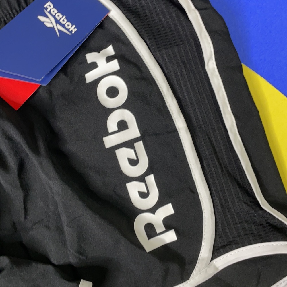 NWT Reebok Game Time Black Short - Picture 6 of 10